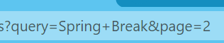Laravel Pagination links add including other GET parameters